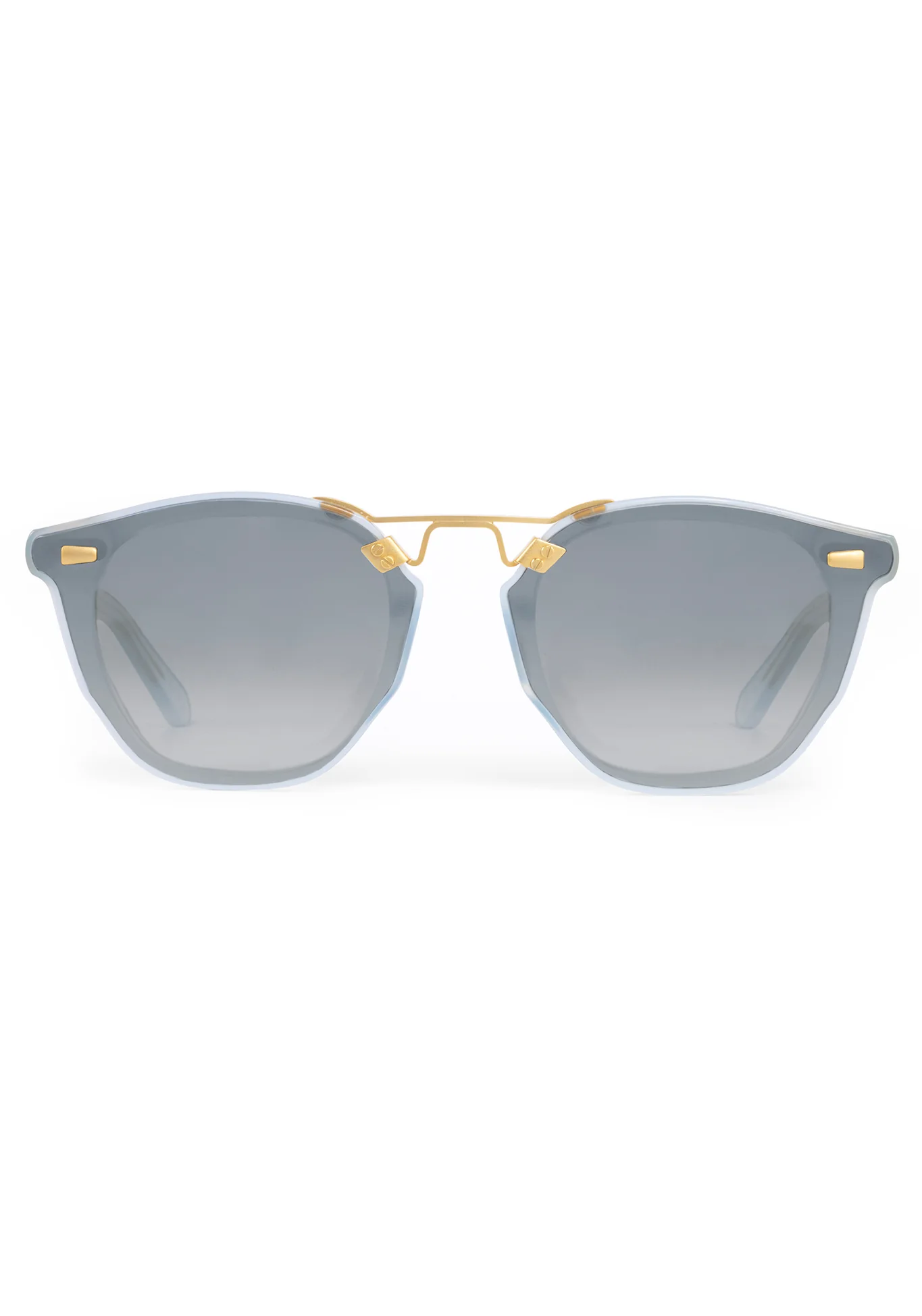 BEAU NYLON | Powder Blue 18K Mirrored