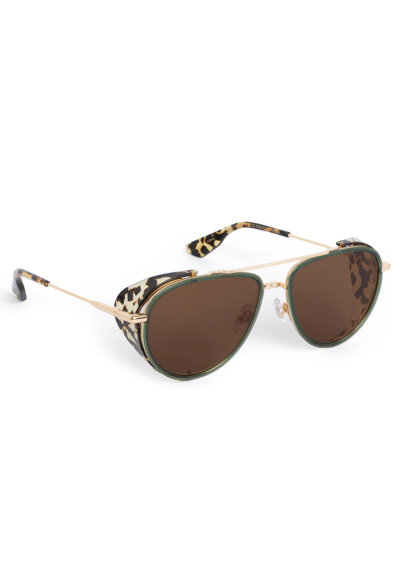 COLEMAN BLINKER | Bottle Green + Zulu 18K