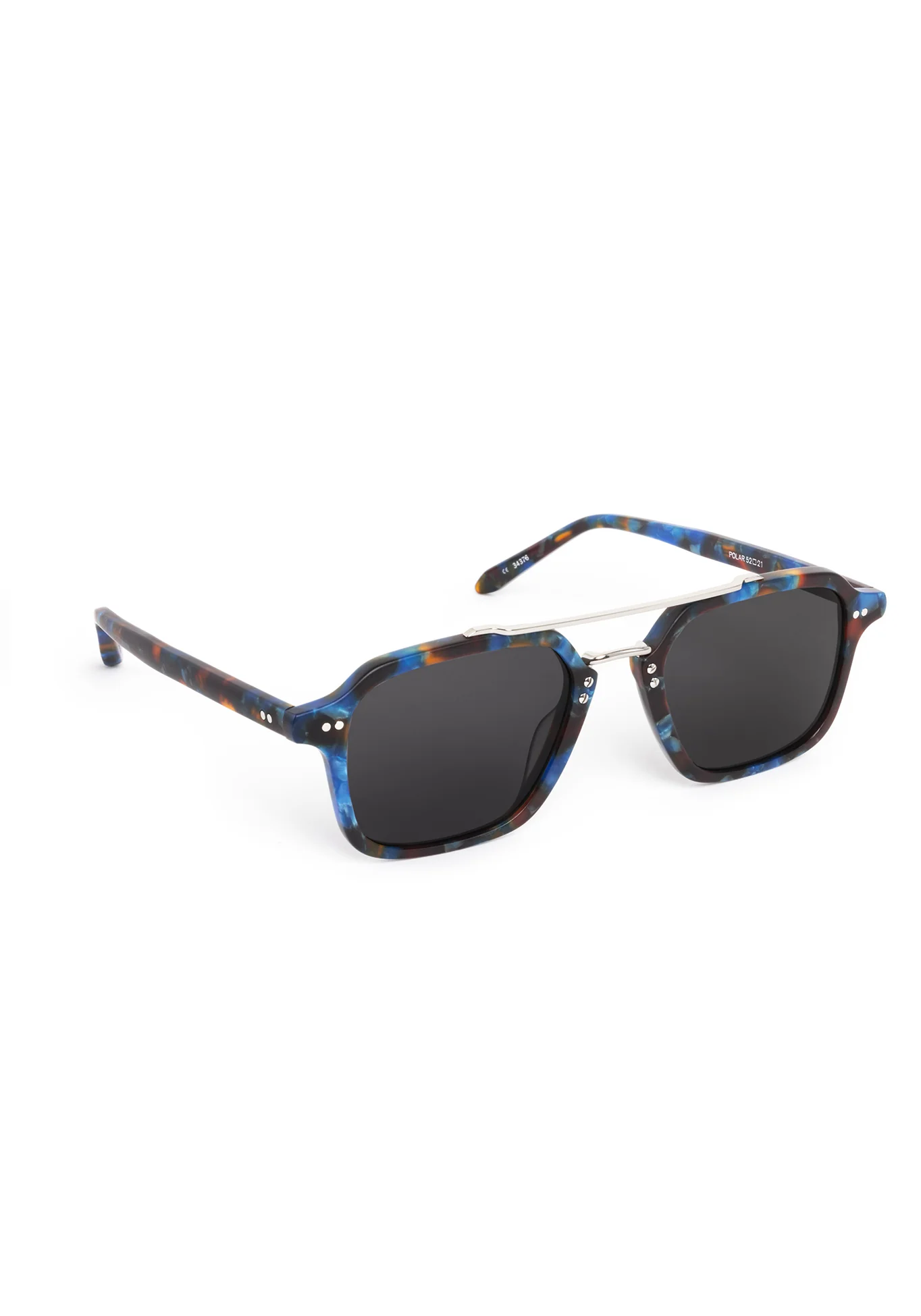 COLTON | Matte Blue Steel Silver Polarized - Image 3