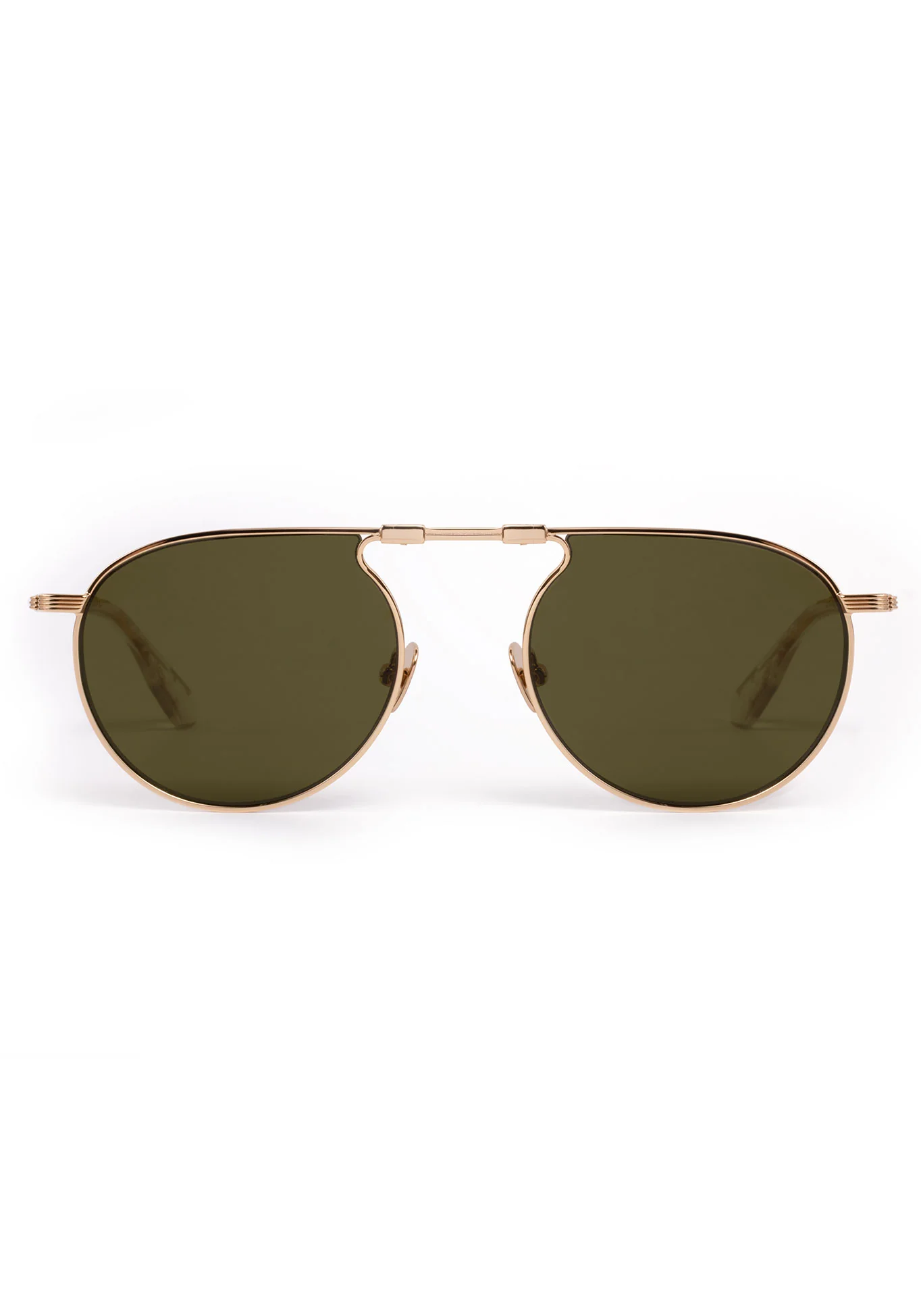 RAMPART FOLD | 18K + Crystal Polarized