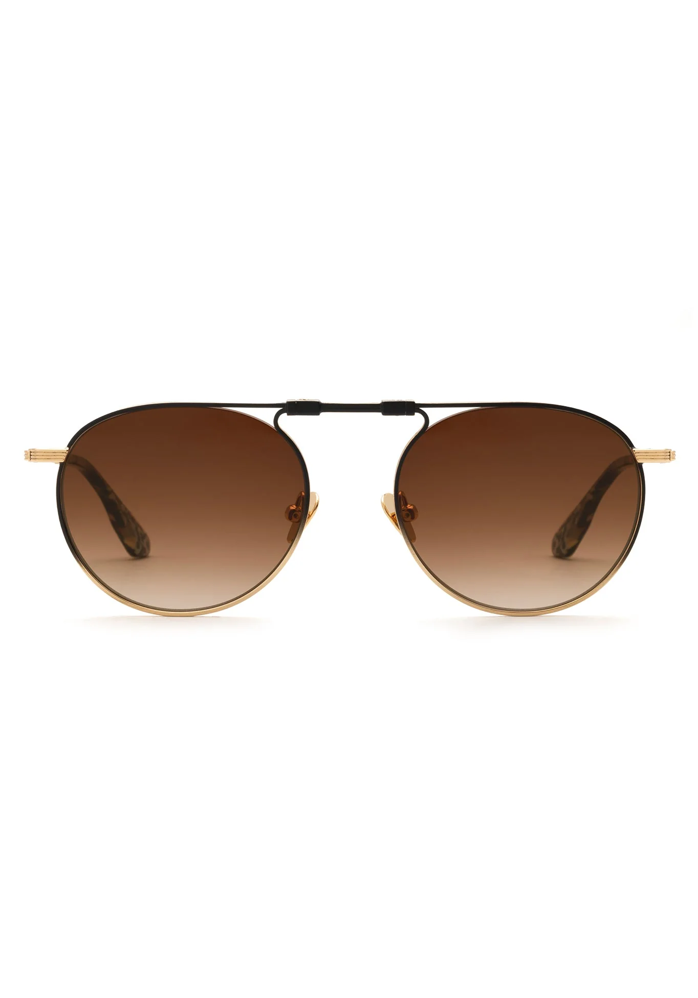 RAMPART FOLD | 18K + Matte Black Fade + Poppy Noir