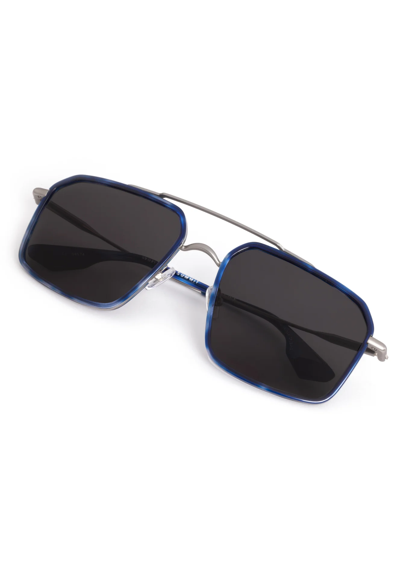 SUMMIT | Matte Raw Stainless Steel + Indigo Tortoise - Image 4
