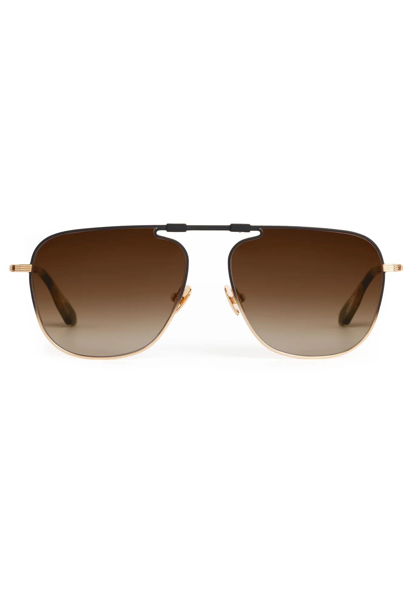 ZANDER FOLD | 18K Matte Black Fade + Blonde Venezia